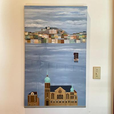 Sale Photo Thumbnail #483: Not signed
Measures: 22" wide x 36" high x 1.25" deep