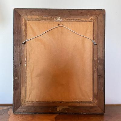 Sale Photo Thumbnail #504: With decorative wooden frame
