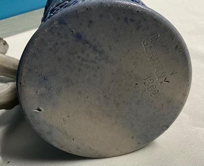 Sale Photo Thumbnail #578: made of stoneware and pewter lid