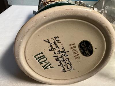 Sale Photo Thumbnail #606: pewter lids on two