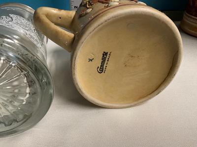 Sale Photo Thumbnail #607: pewter lids on two