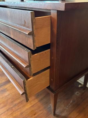 Kent-Coffey “The Simplicité” Mid-Century Modern Dresser w/ Mirror