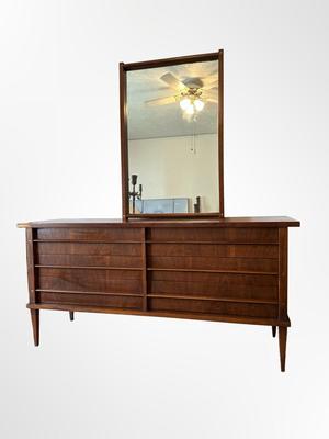 Kent-Coffey “The Simplicité” Mid-Century Modern Dresser w/ Mirror