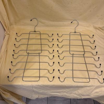 Sale Photo Thumbnail #471: Lot Wire Pants Hangers and Laundry Hangers