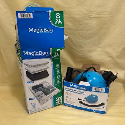 Sale Photo Thumbnail #478: Magic Bag Electric Compression Pump and  XL Bags for Storage