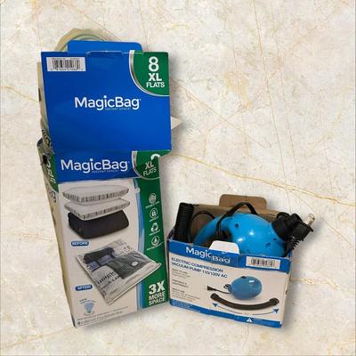 Sale Photo Thumbnail #481: Magic Bag Electric Compression Pump and  XL Bags for Storage
