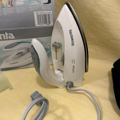Sale Photo Thumbnail #486: Rowenta Travel Iron in Box, Tested/Works, Like New