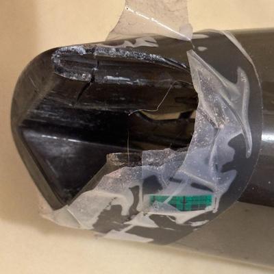Sale Photo Thumbnail #519: Bissell 3-in-One Vac: Tested/Works/Flaw- See pics, the plastic on the edge where it sucks is broken off.