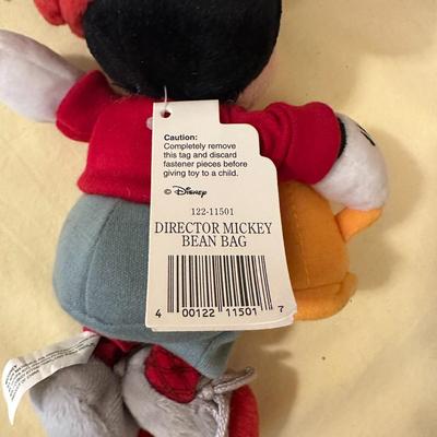 Sale Photo Thumbnail #580: Disney Lot Featuring Eeyore, Mickey, and Pooh- from vintage and loved Pooh to new with tags Mickeys, plus adorable and large Eeyore