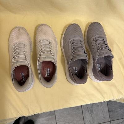 Sale Photo Thumbnail #596: 2 pair Skechers Slip-Ins with Memory Foam Sneakers Sz. 10- very good condition