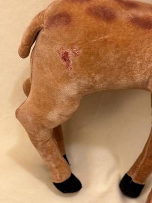 Sale Photo Thumbnail #614: Disney Vintage Bambi Stuffed Animal Character Novelty Co. - fair condition, 15" tall