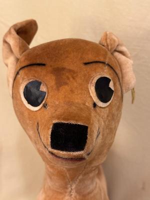 Sale Photo Thumbnail #612: Disney Vintage Bambi Stuffed Animal Character Novelty Co. - fair condition, 15" tall