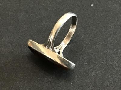 925 Tigers Eye Ring