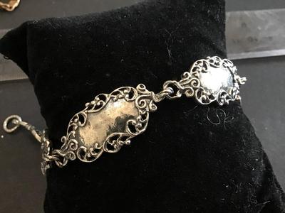 Silver Tone Fashion Bracelet
