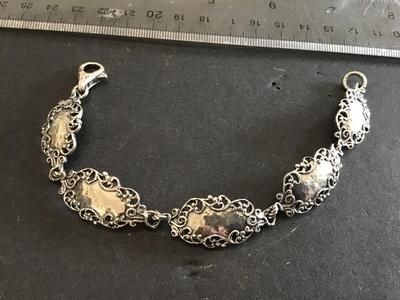 Silver Tone Fashion Bracelet