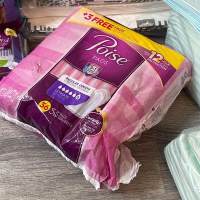Sale Photo Thumbnail #771: Home Personal Care Products Lot - bed pads and personal pads