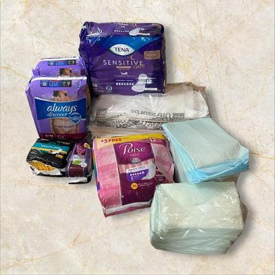 Sale Photo Thumbnail #767: Home Personal Care Products Lot - bed pads and personal pads