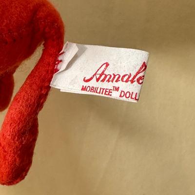Sale Photo Thumbnail #860: Annalee Vintage Mobilitee Dolls #1: Mouse Dragon 1965/1982 Meredith, NH USA; great condition