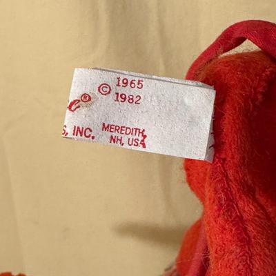 Sale Photo Thumbnail #861: Annalee Vintage Mobilitee Dolls #1: Mouse Dragon 1965/1982 Meredith, NH USA; great condition