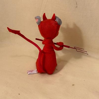 Sale Photo Thumbnail #859: Annalee Vintage Mobilitee Dolls #1: Mouse Dragon 1965/1982 Meredith, NH USA; great condition