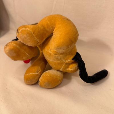 Sale Photo Thumbnail #889: Vintage Pluto, Walt Disney Productions: Character Novelty Co. Approx 10" tall, good condition
