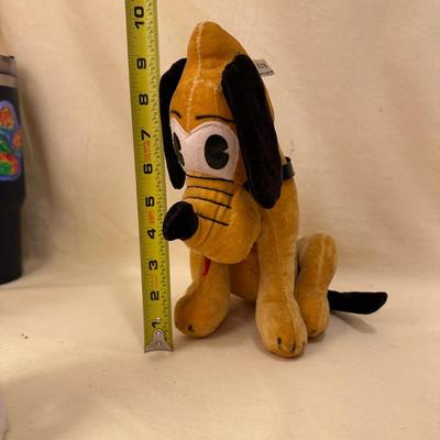Sale Photo Thumbnail #888: Vintage Pluto, Walt Disney Productions: Character Novelty Co. Approx 10" tall, good condition