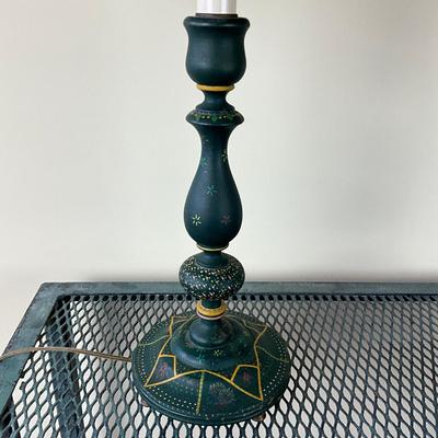 Sale Photo Thumbnail #657: One shade has fabric falling off rim
Both Measure: 30.25" high x 14.5" shade diameter