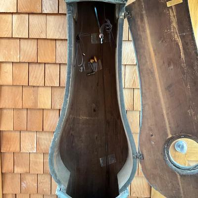 Sale Photo Thumbnail #786: Comes with weights and crank
Measures: 7'5.5" high x 17" wide x 8" deep x 28" base width
has been serviced by McCash Clock Co. 
Est. Value $6000