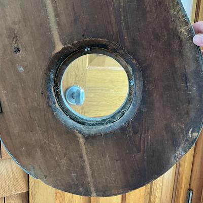 Sale Photo Thumbnail #781: Comes with weights and crank
Measures: 7'5.5" high x 17" wide x 8" deep x 28" base width
has been serviced by McCash Clock Co. 
Est. Value $6000