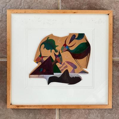 Sale Photo Thumbnail #794: Top matting has bugs inside
Measures: 18.25" high x 19.5" wide