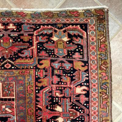 Sale Photo Thumbnail #809: Made Of Wool, hand knotted does have wear/damage, refer to photos
Measures: 11'4" wide x 15' long