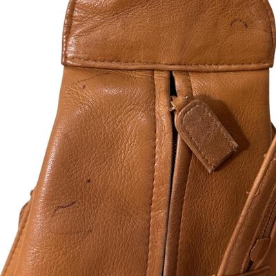 Sale Photo Thumbnail #972: Double Lot of Tignanello Crossbody Handbags - great condition! Brown one has a very few pen marks as shown in photo.