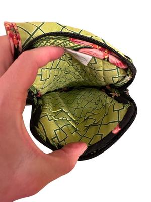 Sale Photo Thumbnail #1010: Two Vera Bradley Small Handbags- Clutch, Crossbody- great condition!