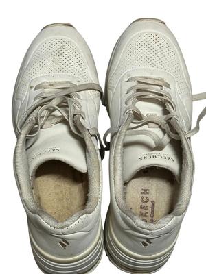 Sale Photo Thumbnail #1024: 3 Pair Size 10 Skechers Sneakers Purple, Red, and White - lightly worn (white are more worn than the colored)