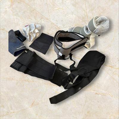 Sale Photo Thumbnail #1045: Lot Knee and Back Braces, Leg Boot
