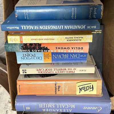 Sale Photo Thumbnail #1060: One Box Chock Full of Fiction Books