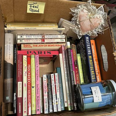 Sale Photo Thumbnail #1076: Feel Good Books Plus Box! Happiness, Joy, Love, Calm, Family