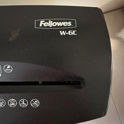 Sale Photo Thumbnail #1097: Fellowes W-6C paper Shredder Tested/Works