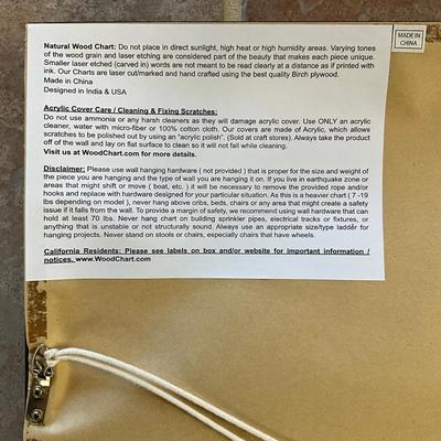 Sale Photo Thumbnail #814: Back brown paper is falling off
Measures: 24.75" wide x 31.25" high