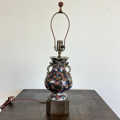 Sale Photo Thumbnail #916: Measures: 23" high x 9" vase height x 6" diameter