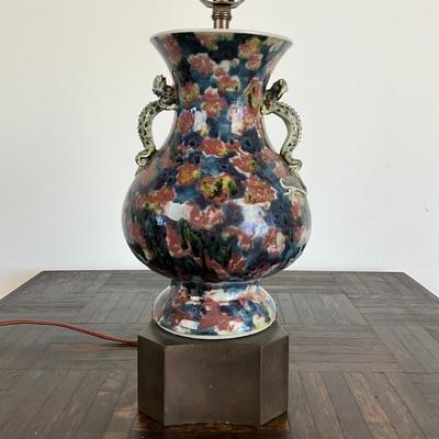 Sale Photo Thumbnail #921: Measures: 23" high x 9" vase height x 6" diameter