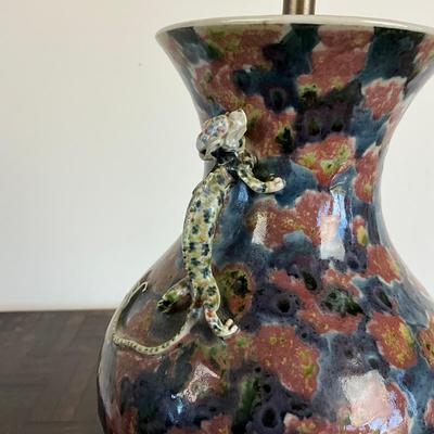 Sale Photo Thumbnail #920: Measures: 23" high x 9" vase height x 6" diameter