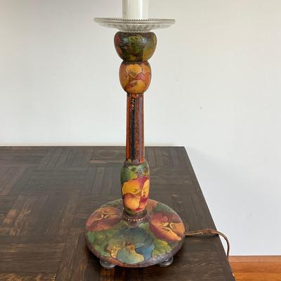 Sale Photo Thumbnail #932: Hand-painted brass