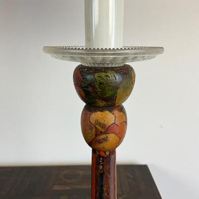 Sale Photo Thumbnail #926: Hand-painted brass