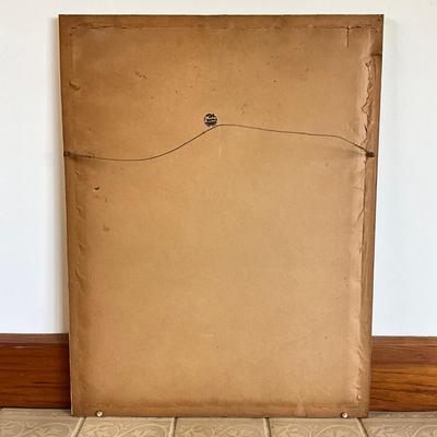 Sale Photo Thumbnail #958: Has linen matting
Measures: 21" wide x 27" high