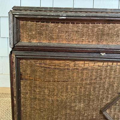 Sale Photo Thumbnail #1065: Has a lot of damage, very weathered, refer to photos
Measures: 27.5" wide x 18" deep x 17.25" high