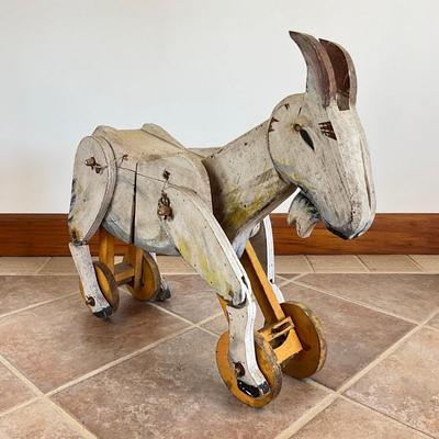 Sale Photo Thumbnail #1114: Body does move, legs bend & head bends
Measures: 24.75" high x 9.5" wide x 28.5" long