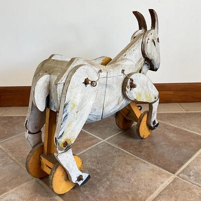 Sale Photo Thumbnail #1118: Body does move, legs bend & head bends
Measures: 24.75" high x 9.5" wide x 28.5" long