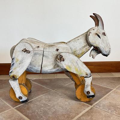 Sale Photo Thumbnail #1119: Body does move, legs bend & head bends
Measures: 24.75" high x 9.5" wide x 28.5" long