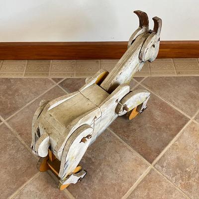 Sale Photo Thumbnail #1117: Body does move, legs bend & head bends
Measures: 24.75" high x 9.5" wide x 28.5" long